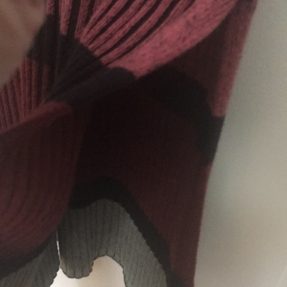 Ladies maxi dress ,ribbed and long sleeves - Picture 5 of 11